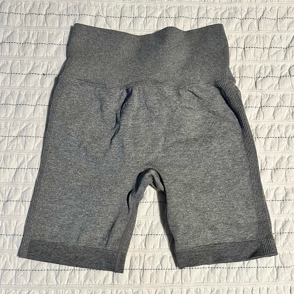 Grey Bike Shorts